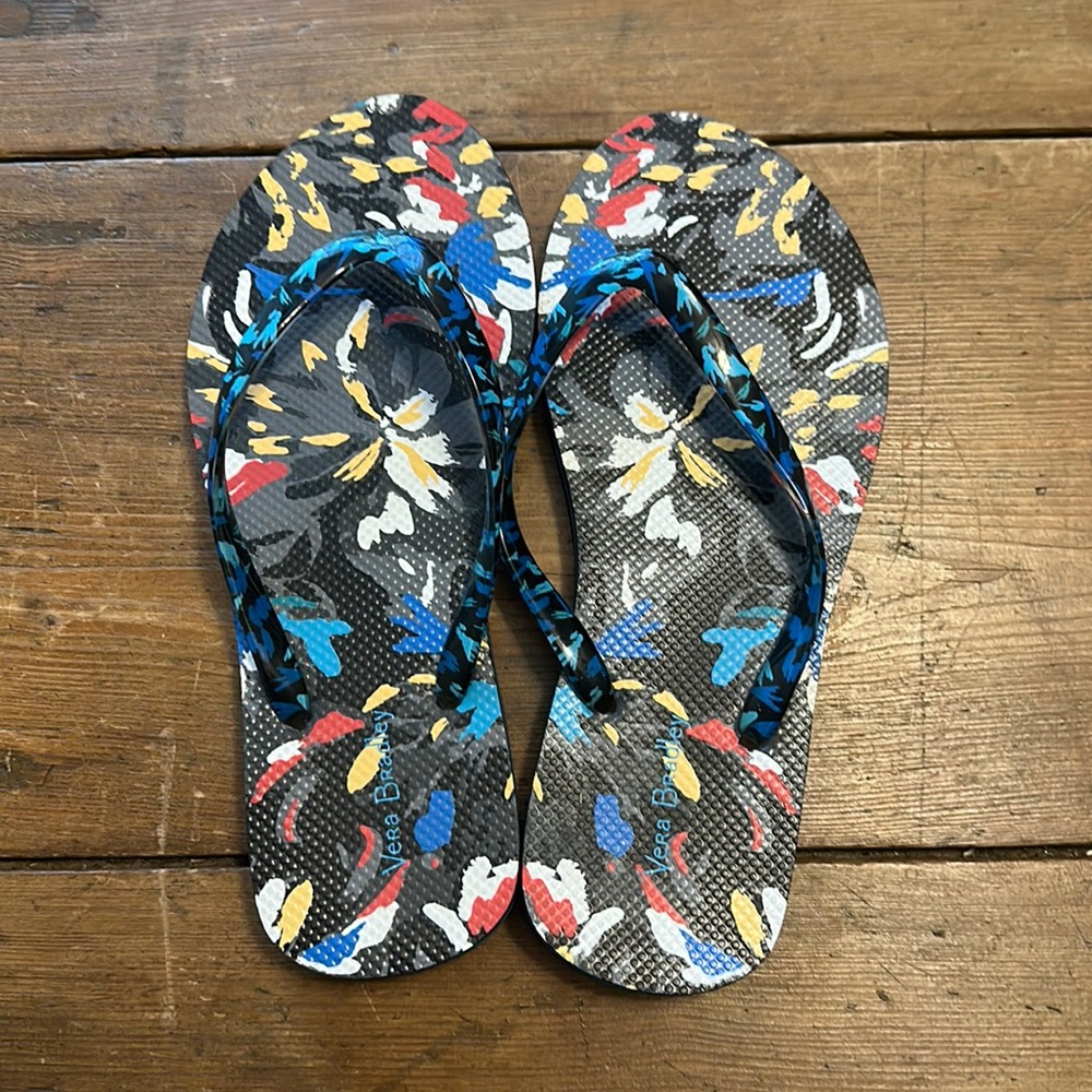 New Vera Bradley Flip Flops